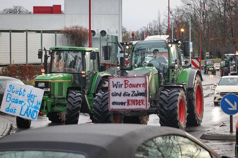 Bauernprotest – Das Kommt Am Montag Auf Mittelhessen Zu